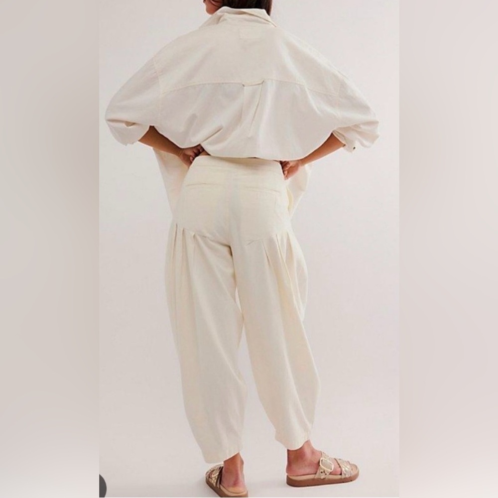 NWT Free People Sarina Pleated Trousers-Size 8 - Picture 3 of 14
